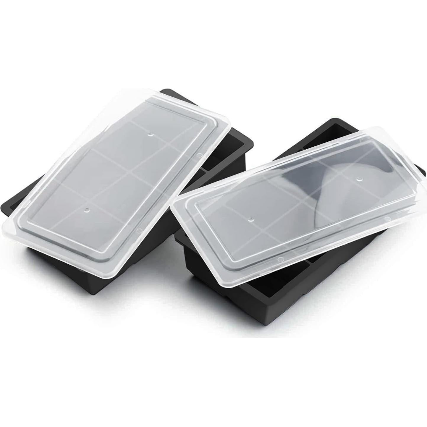 Bandeja de Hielo de Silicona Samuelworld 2-Pack 8 Cavidades