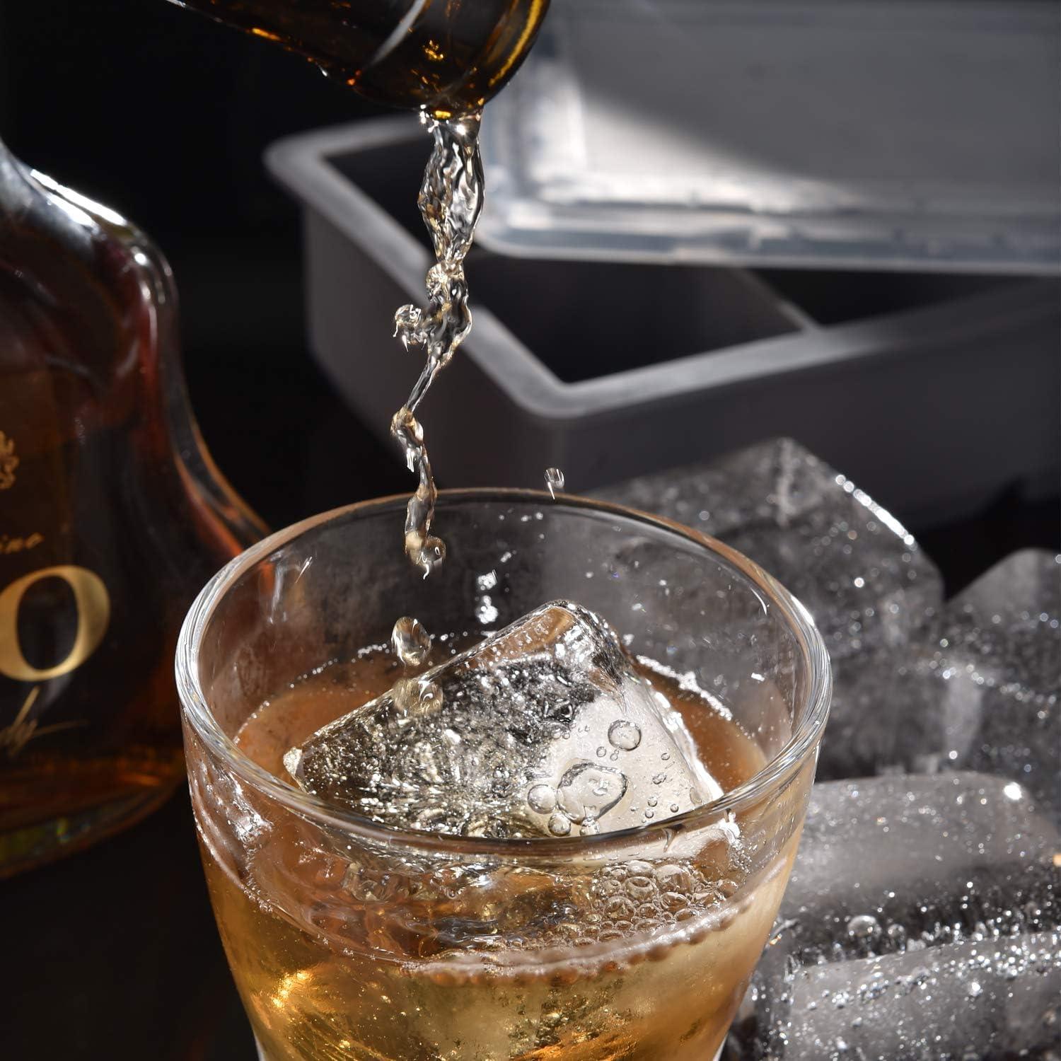 Bandeja de Hielo de Silicona Samuelworld 2-Pack 8 Cavidades