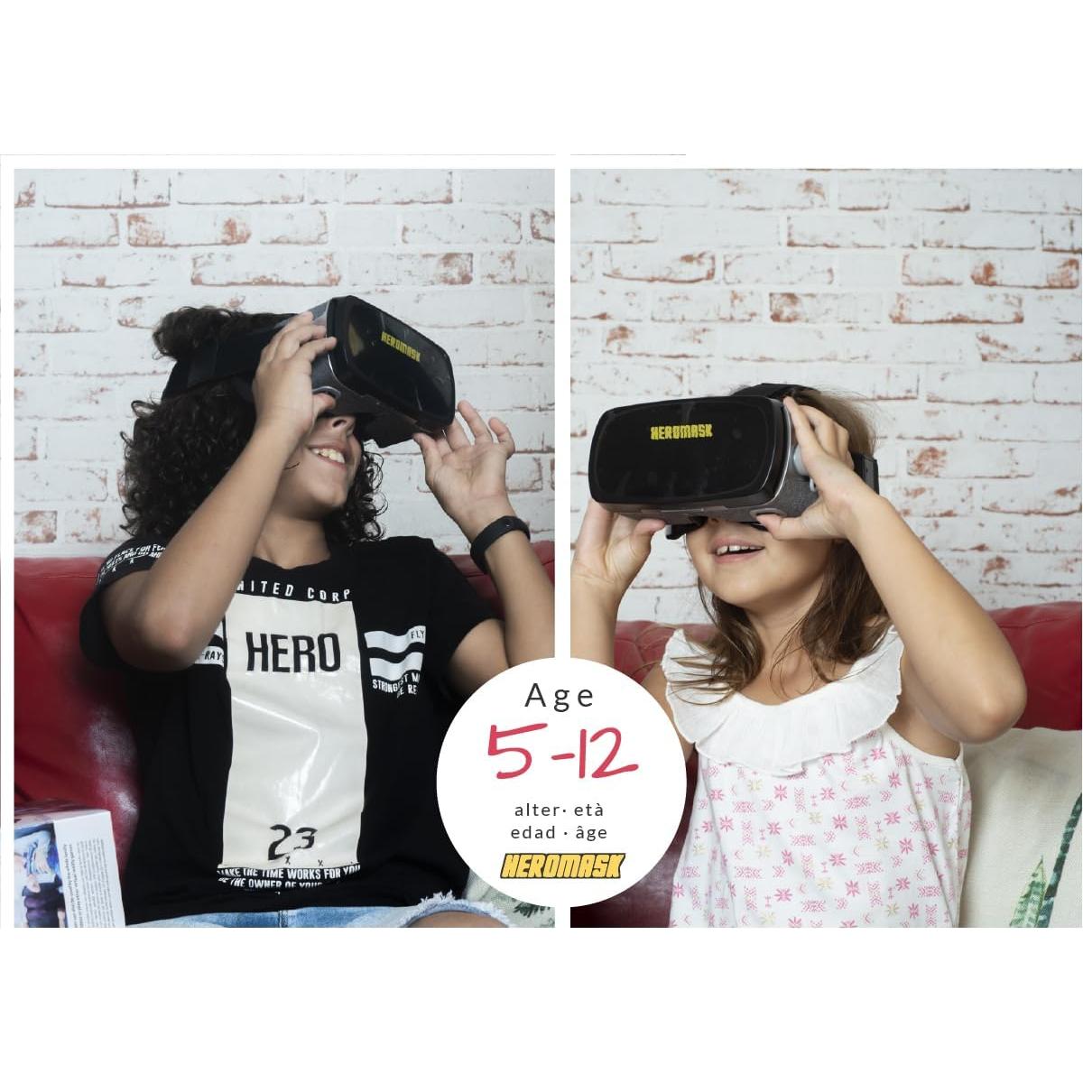 Auriculares VR Heromask Juegos Matemáticas 5-12 Años