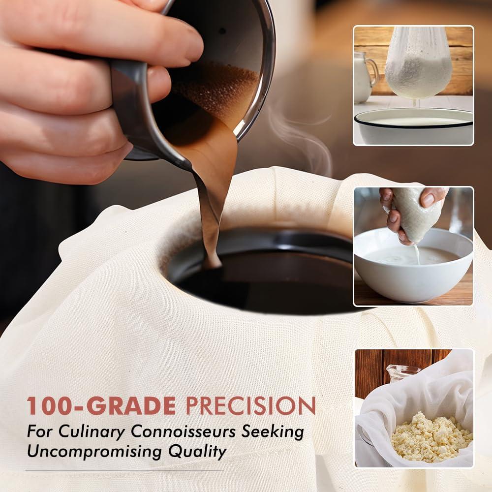 Paños de Queso Villa Urbana 6 Pcs Grado 100 50.8x50.8 cm