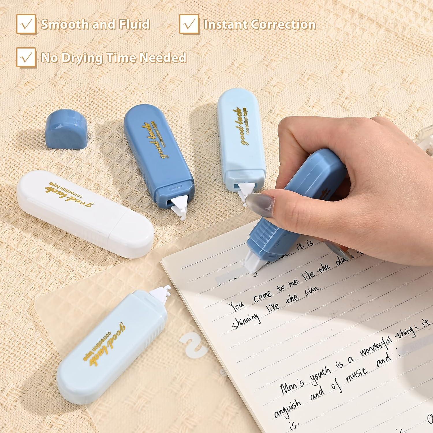 Conjunto de 6 Cintas de Corrección Valtiner Blanca 0.51 cm