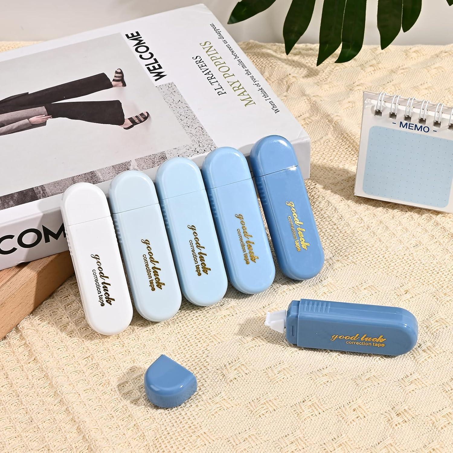 Conjunto de 6 Cintas de Corrección Valtiner Blanca 0.51 cm