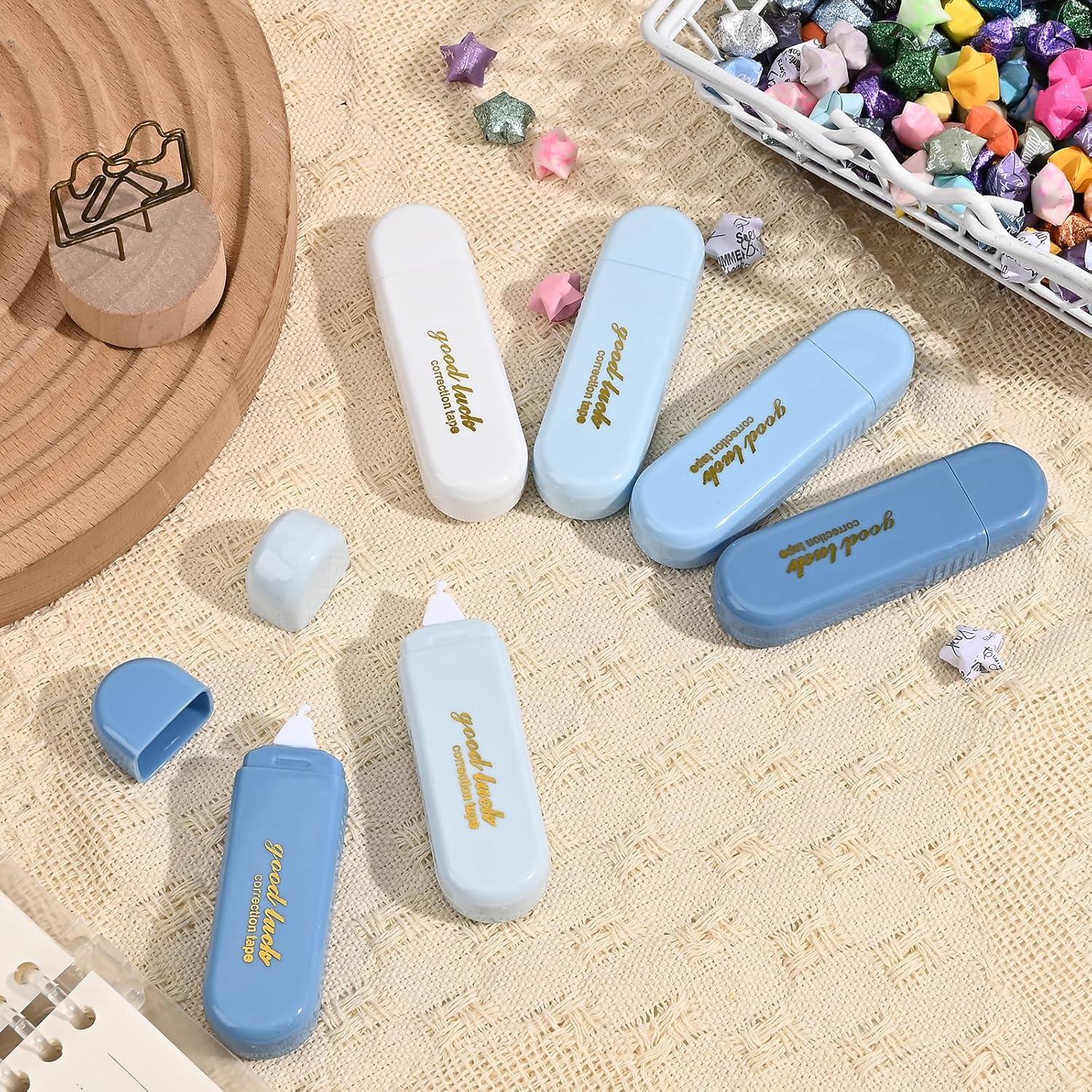 Conjunto de 6 Cintas de Corrección Valtiner Blanca 0.51 cm