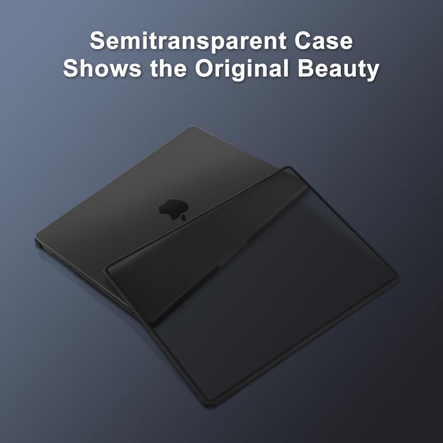 Funda MacBook Pro 14" Mosiso TPU Anti-Rajaduras Negro