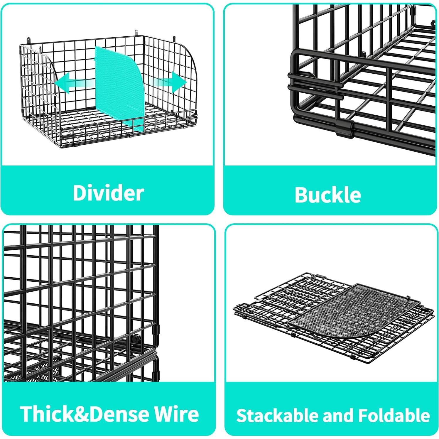 Organizador de Closet Colgante HapiRm - 3 Niveles Metálicos