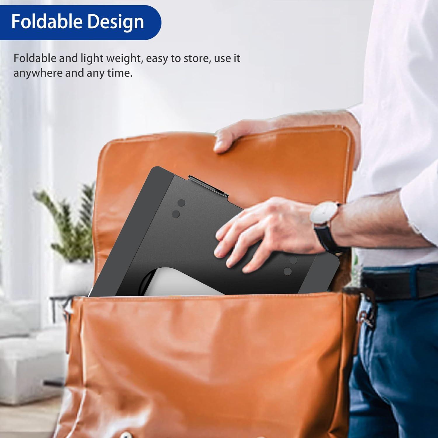 Soporte de Laptop Ajustable BESIGN LS10 de Aluminio Negro 10-14"