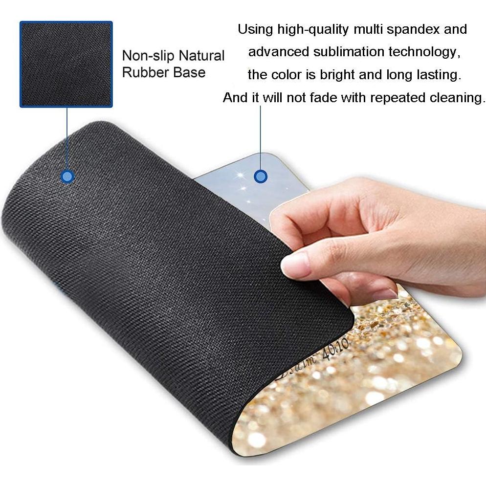 Alfombrilla de Ratón DUADELI 24x20cm Antideslizante Estar Quieto