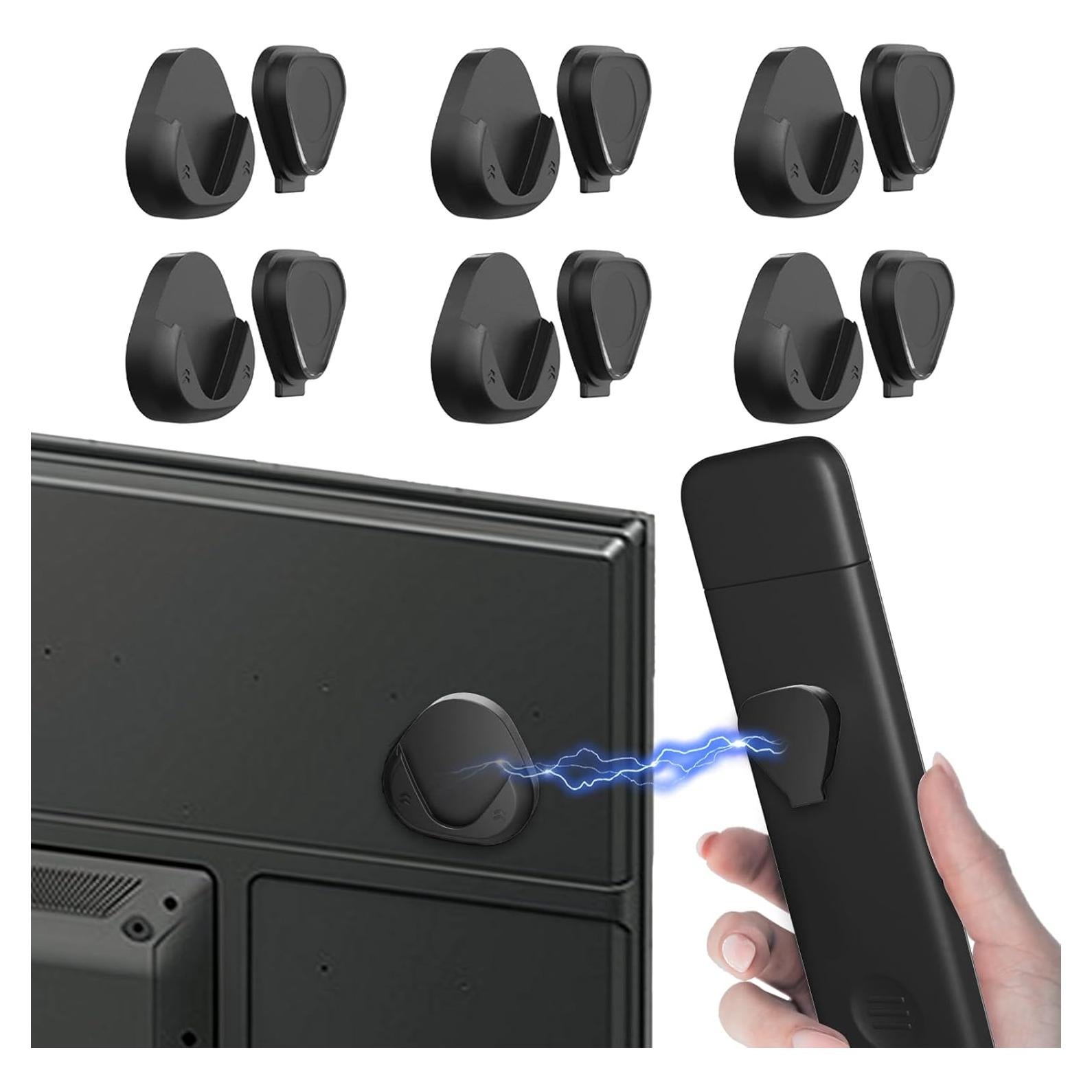 Soporte Magnético JUMEIHUI para 6 Controles Remotos - Negro