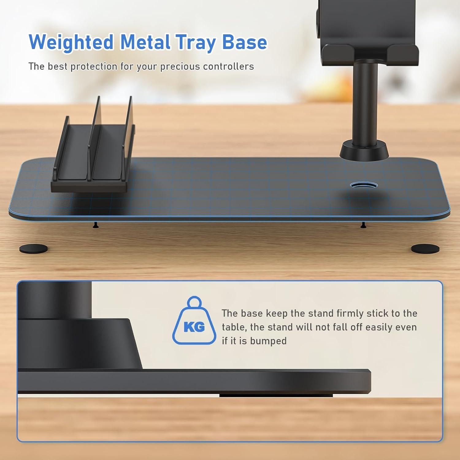 Soporte para Auriculares y Controladores MANMUVIMO - 1 Auricular y 4 Controladores
