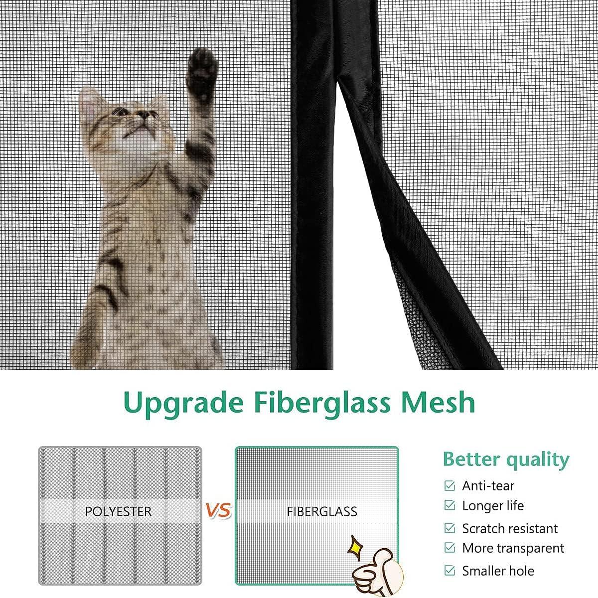 Pantalla de Puerta Magnética SANJIANKER 74x81.5 cm Fibra Vidrio