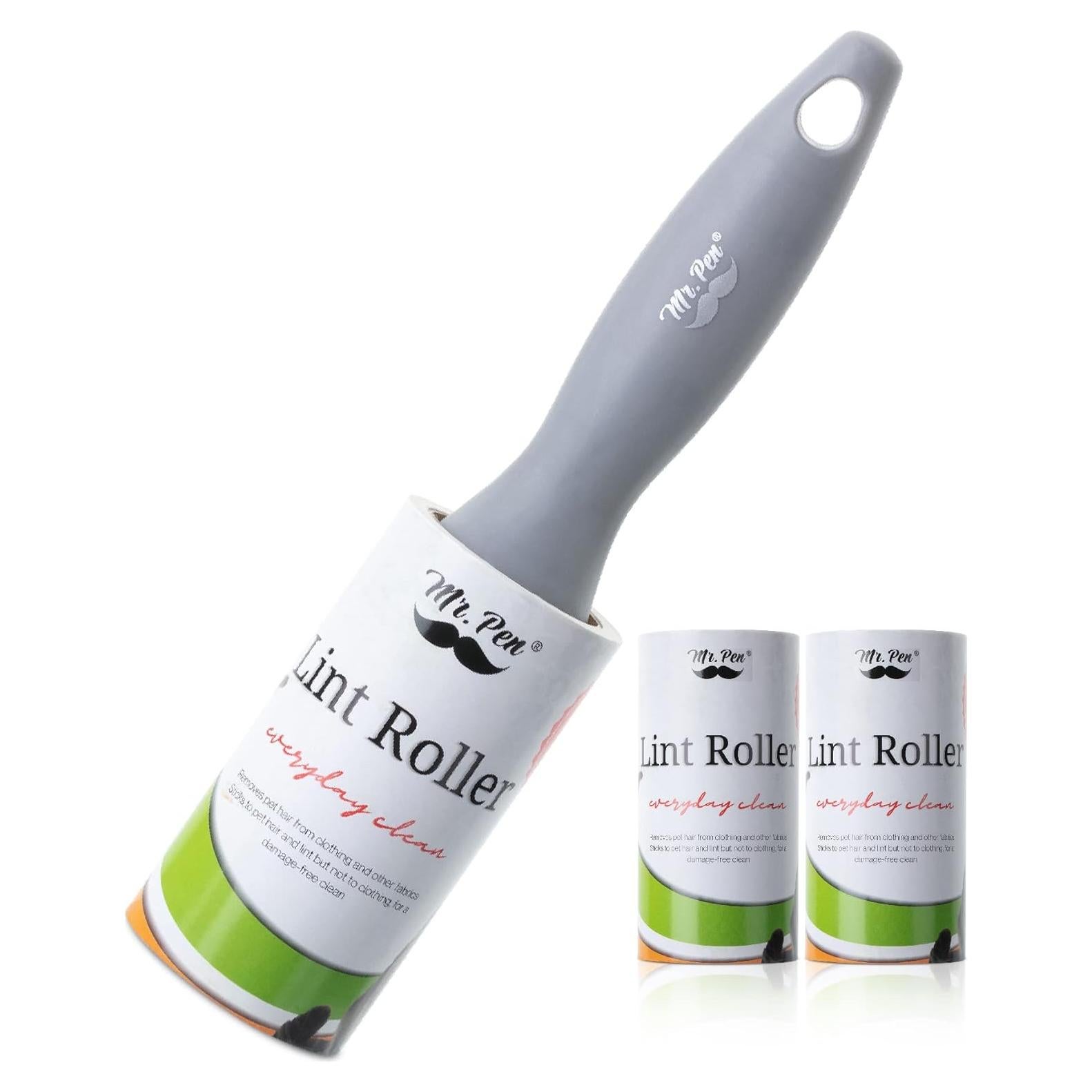 Rodillo para Pelusa Mr. Pen con 3 Recargas - 270 Hojas