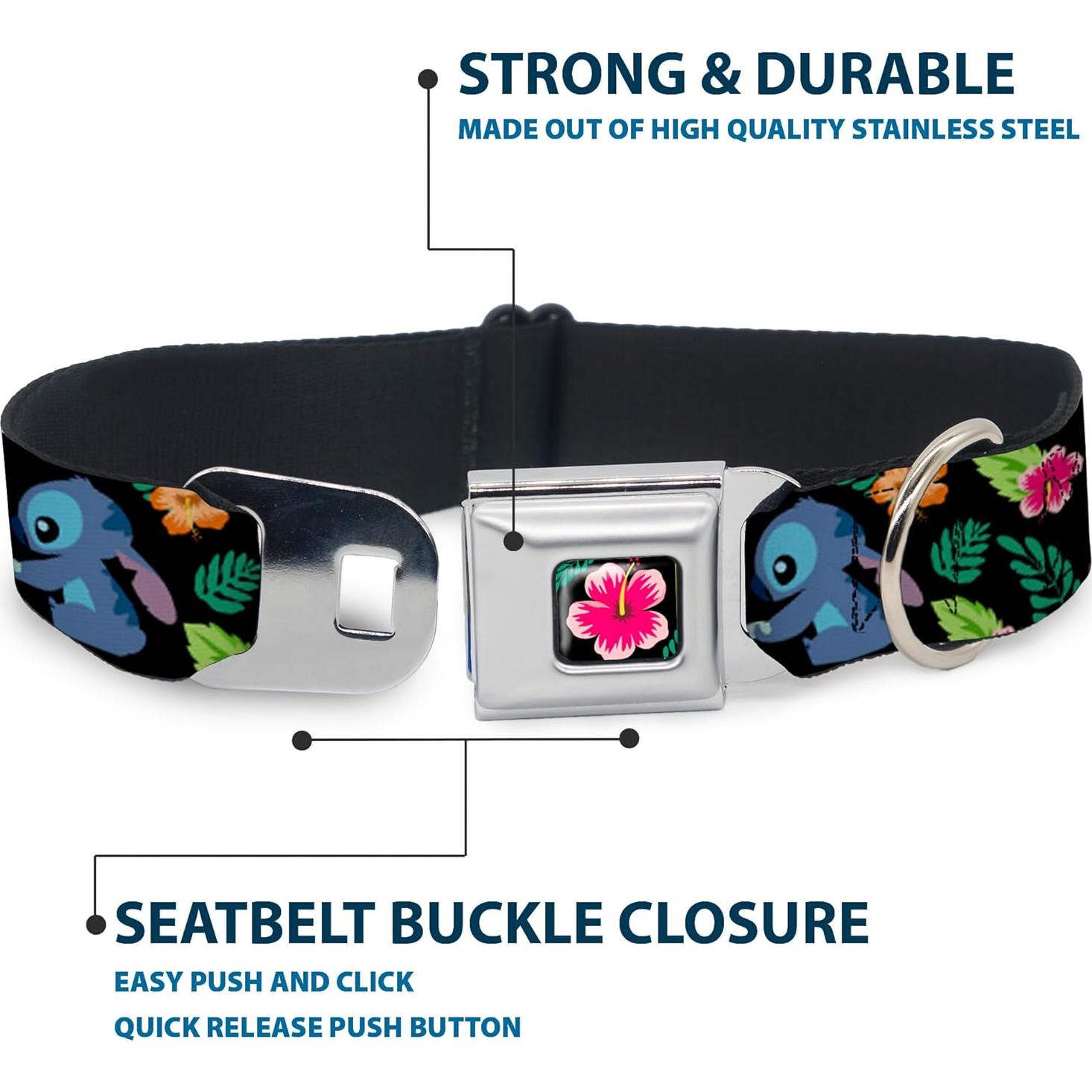 Collar para Perros Disney Buckle-Down 24.1-33 cm 2.5 cm Ancho