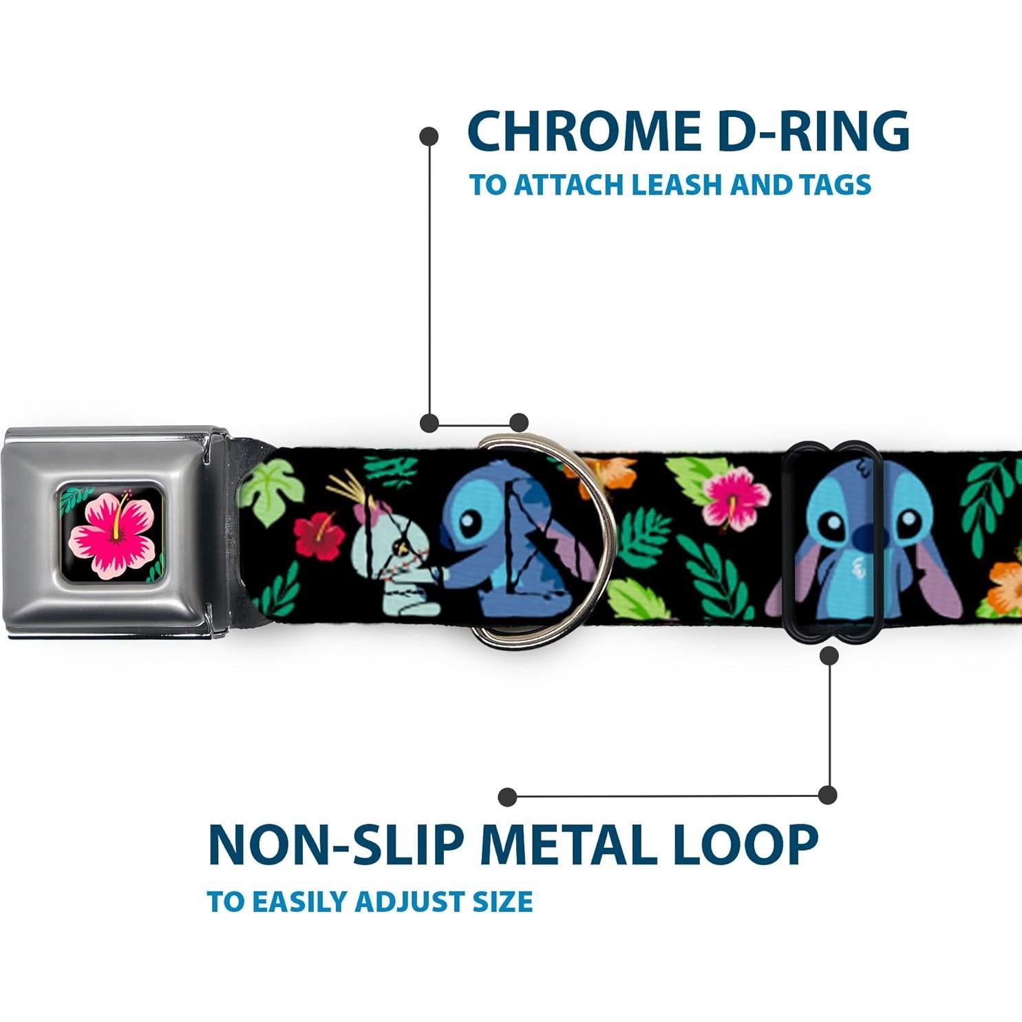 Collar para Perros Disney Buckle-Down 24.1-33 cm 2.5 cm Ancho