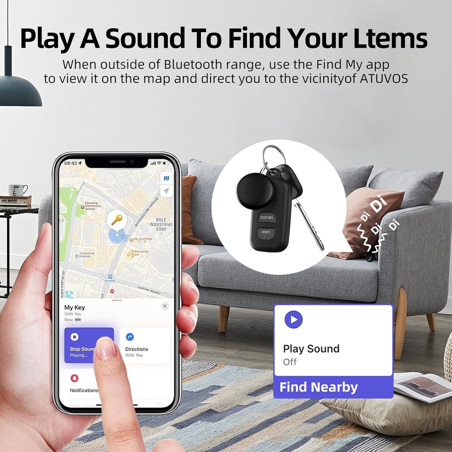 Air Tags Jocular 2 Pack Negro - Etiquetas Inteligentes Bluetooth