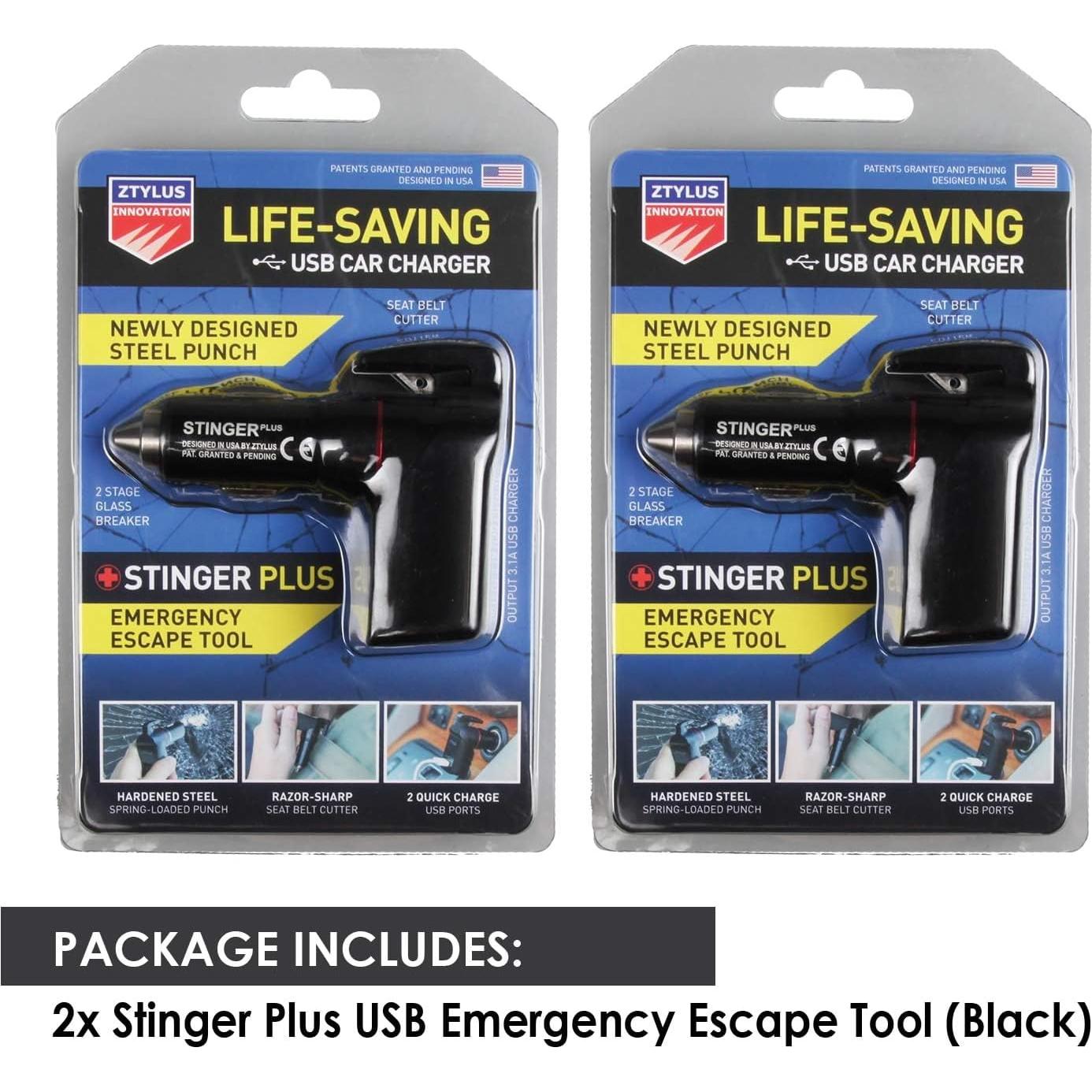 Ztylus Stinger Plus Herramienta de Escape y Cargador USB