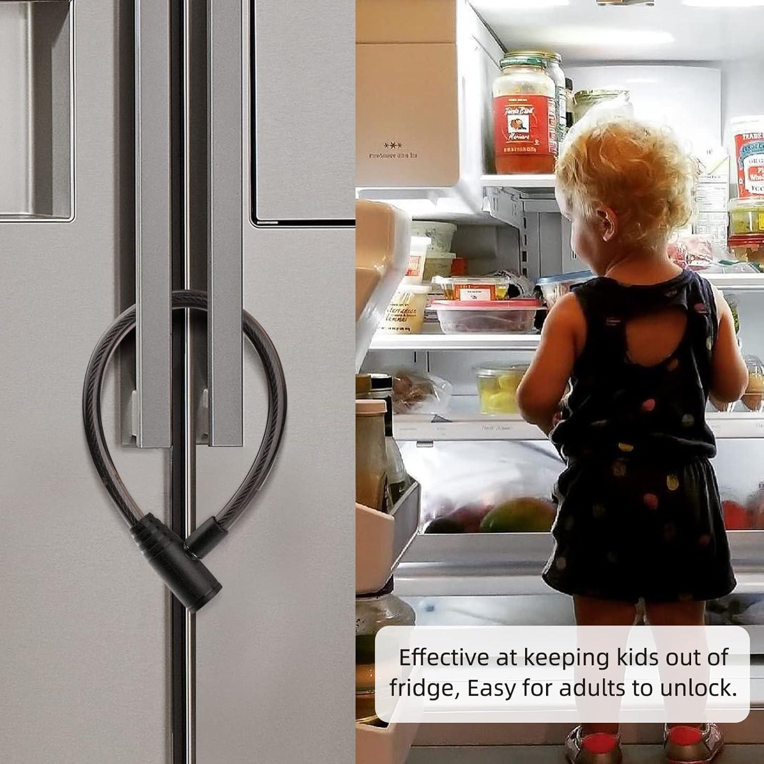 Cerradura de Nevera Rofio con Llaves para Puerta Francesa