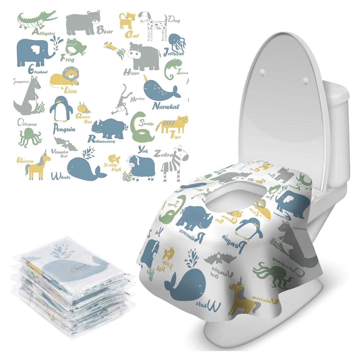 Fundas de Asiento de Inodoro Desechables Diario Feliz 20 Pcs