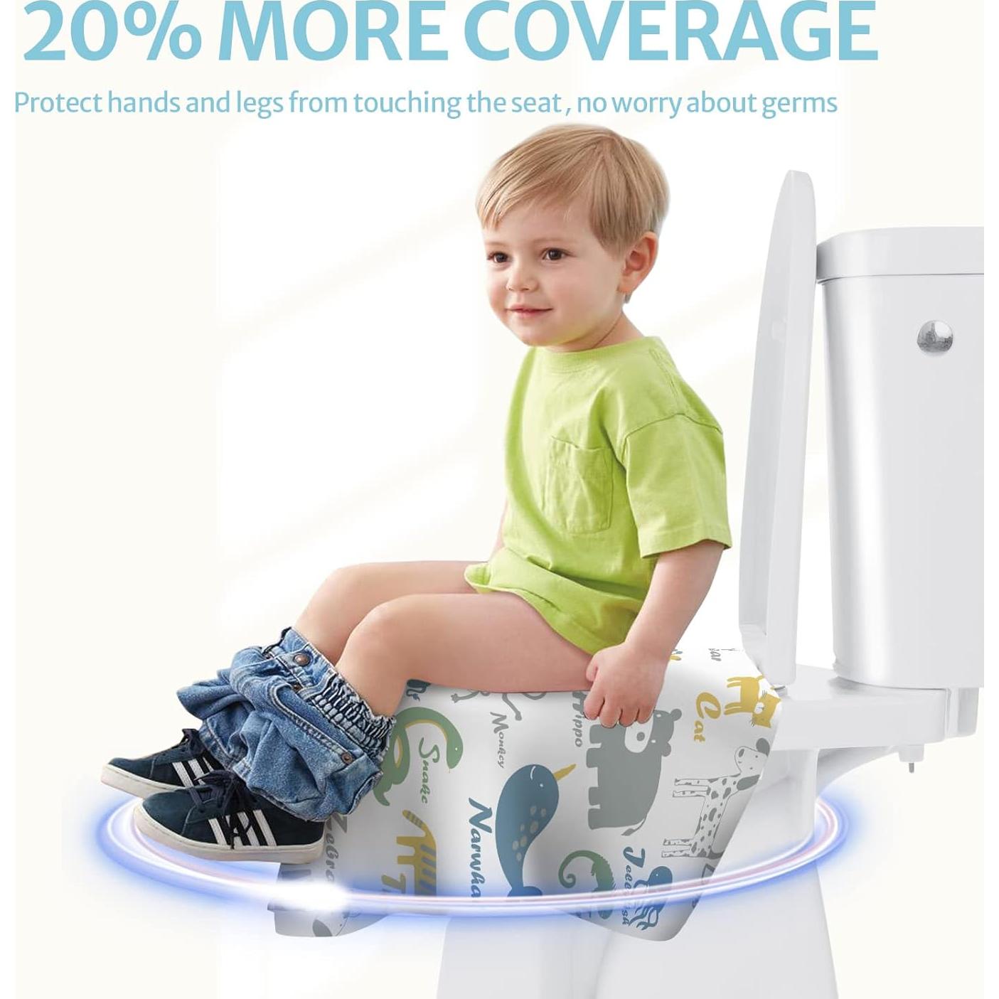 Fundas de Asiento de Inodoro Desechables Diario Feliz 20 Pcs