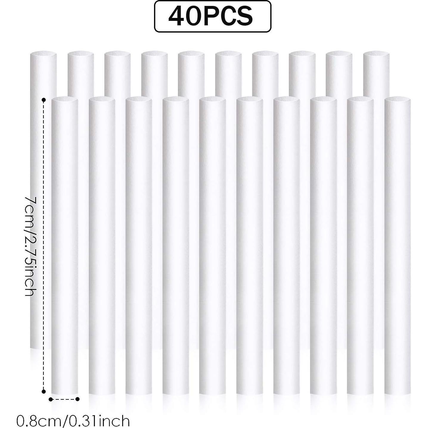 40 Filtros de Algodón para Humidificador Boao 6.99 cm