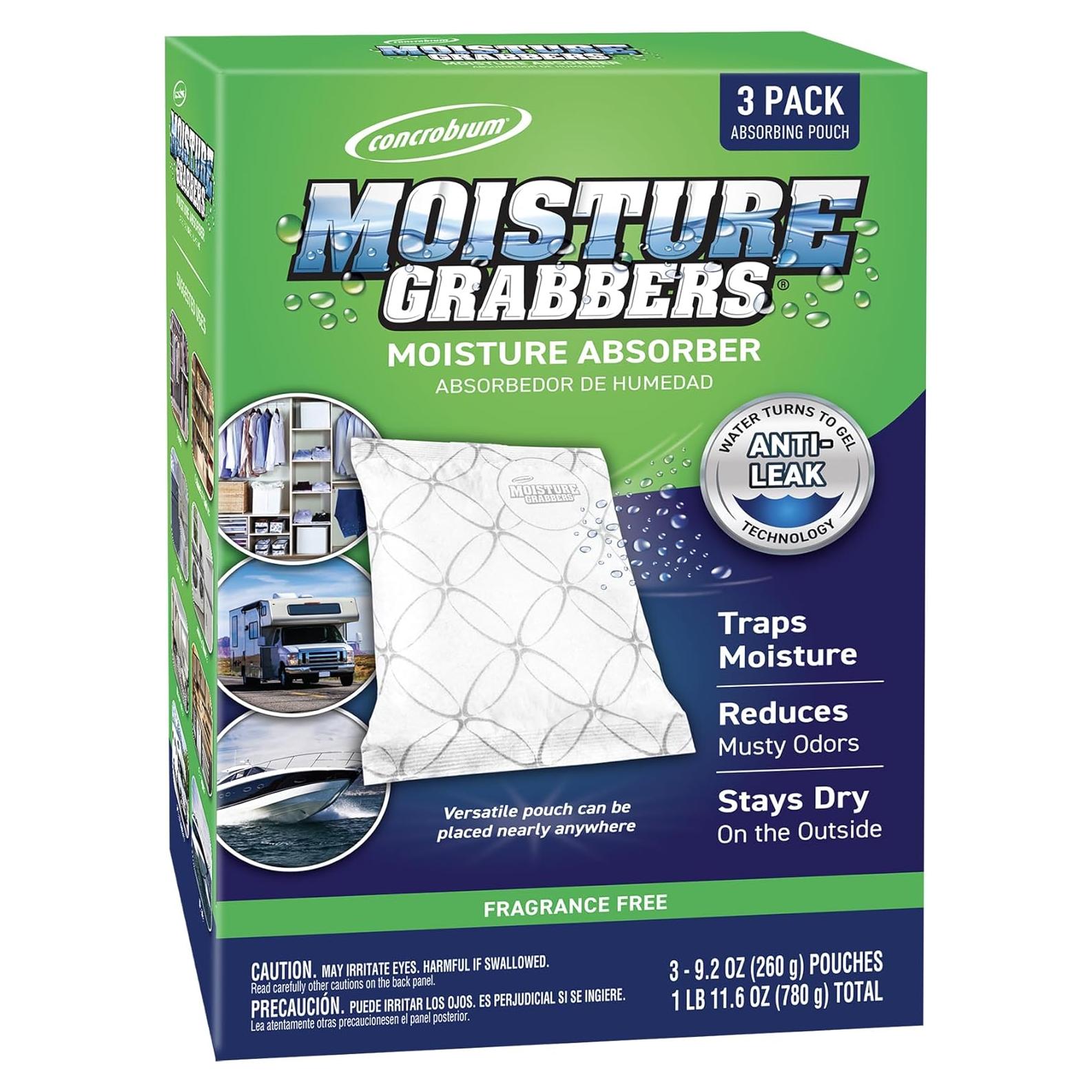 Bolsas Absorbentes de Humedad Concrobium 780 g - Control de Olores