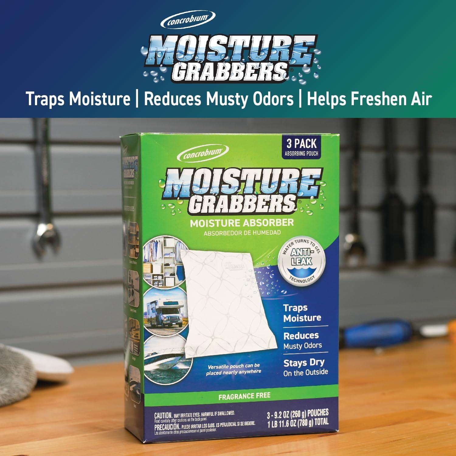 Bolsas Absorbentes de Humedad Concrobium 780 g - Control de Olores