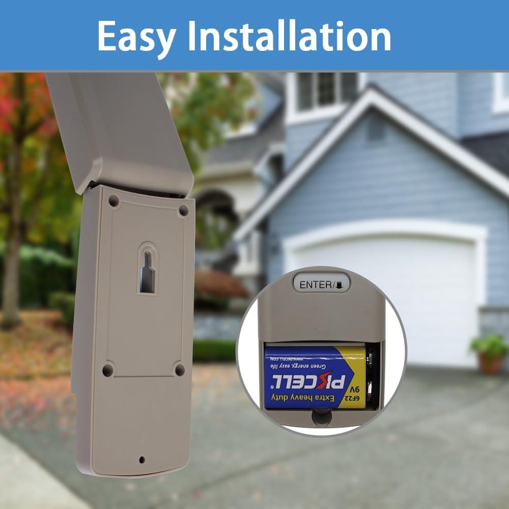 Teclado Inalámbrico para Puerta de Garaje JUSTHILLUP 877MAX