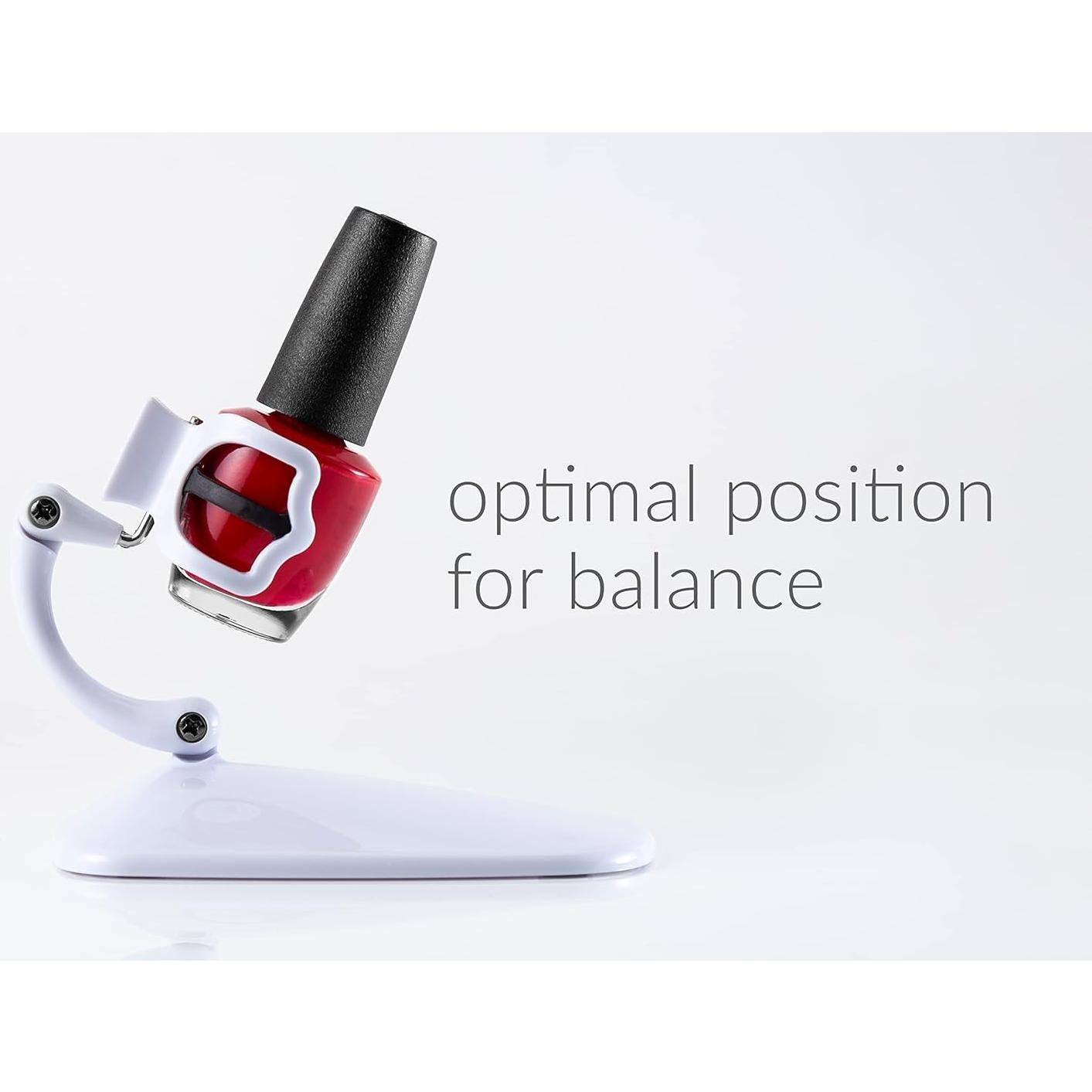 Soporte para Botellas de Esmalte de Uñas Grip y Tip - Antiderrame