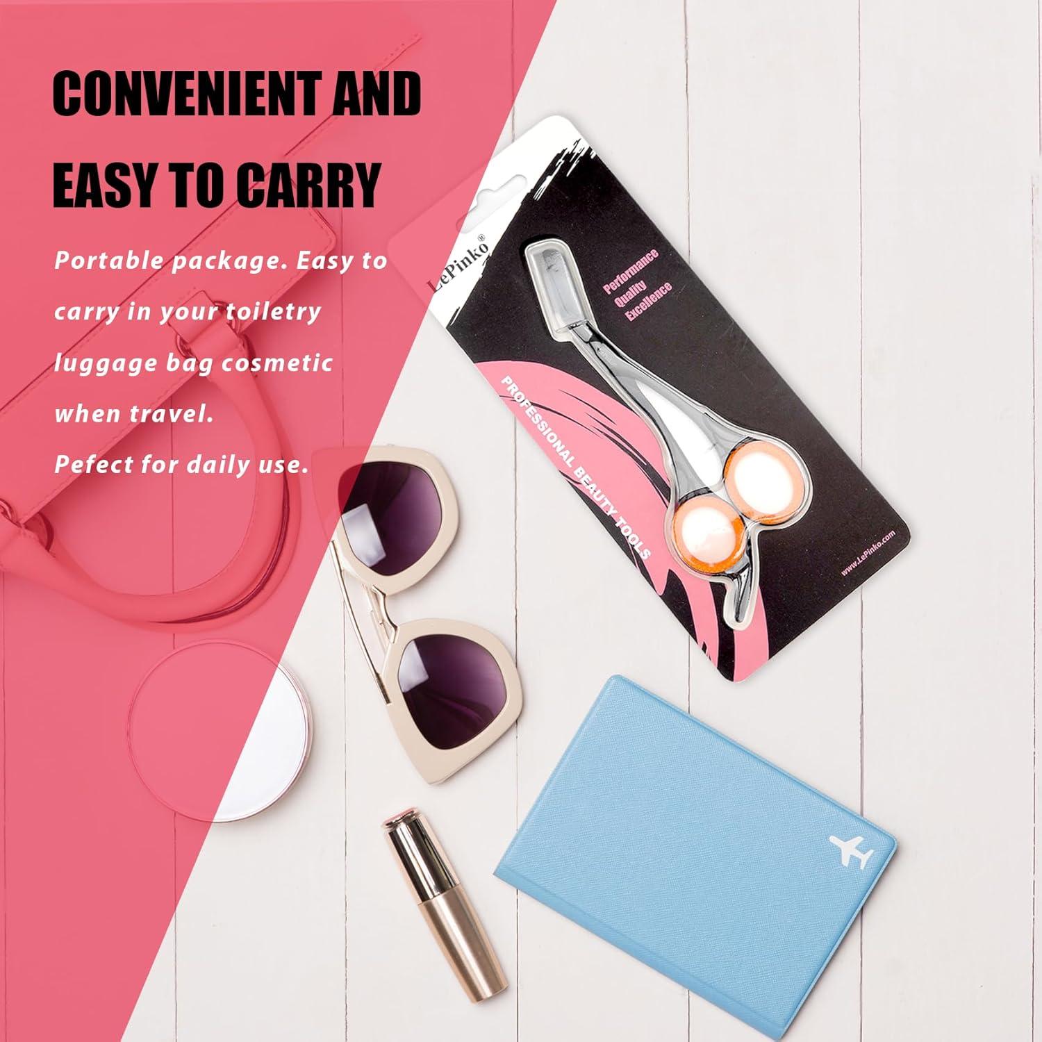 Tijeras Recortadoras de Cejas LePinko con Peines - Negro