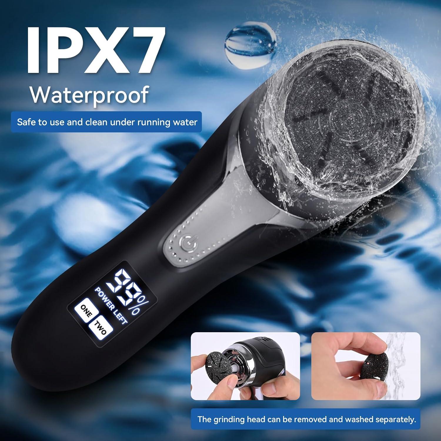 Removedor de Callos Eléctrico NiceBirdie con Aspiradora 2 Velocidades