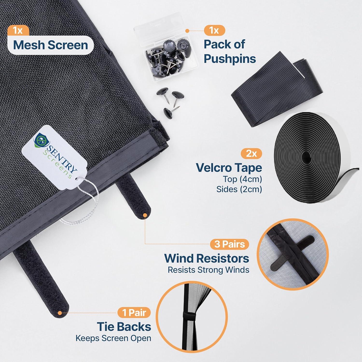 Pantalla Magnética Sentry Screens para Garaje 2 Autos 1,36kg