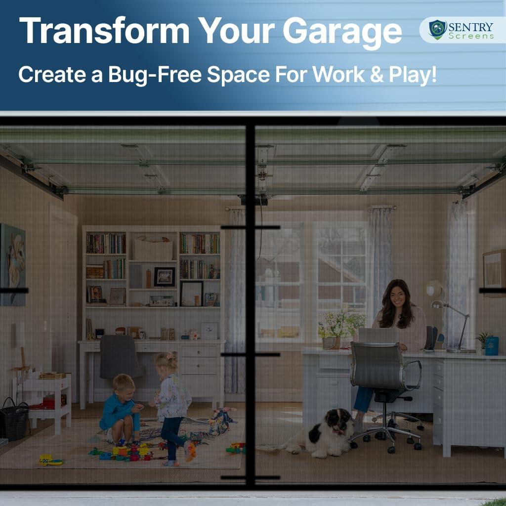 Pantalla Magnética Sentry Screens para Garaje 2 Autos 1,36kg