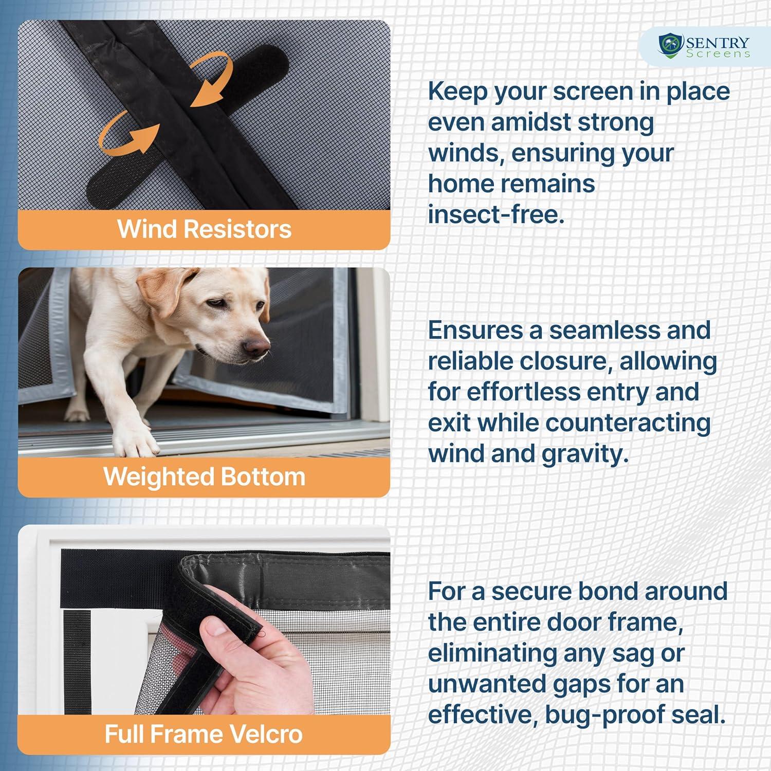 Pantalla Magnética Sentry Screens para Garaje 2 Autos 1,36kg