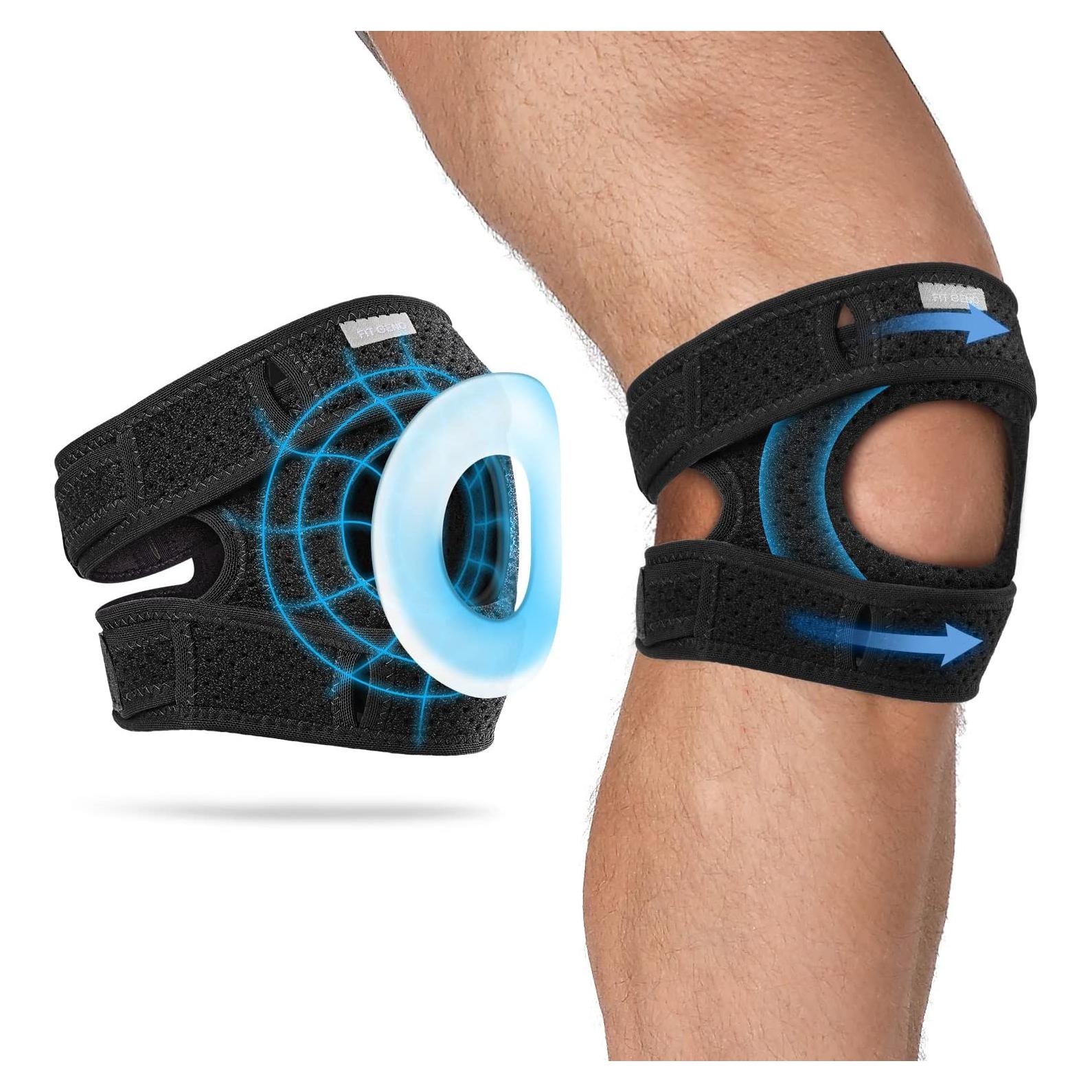 Faja de Rodilla Fit Geno Patelar para Alivio de Dolor - Mediana