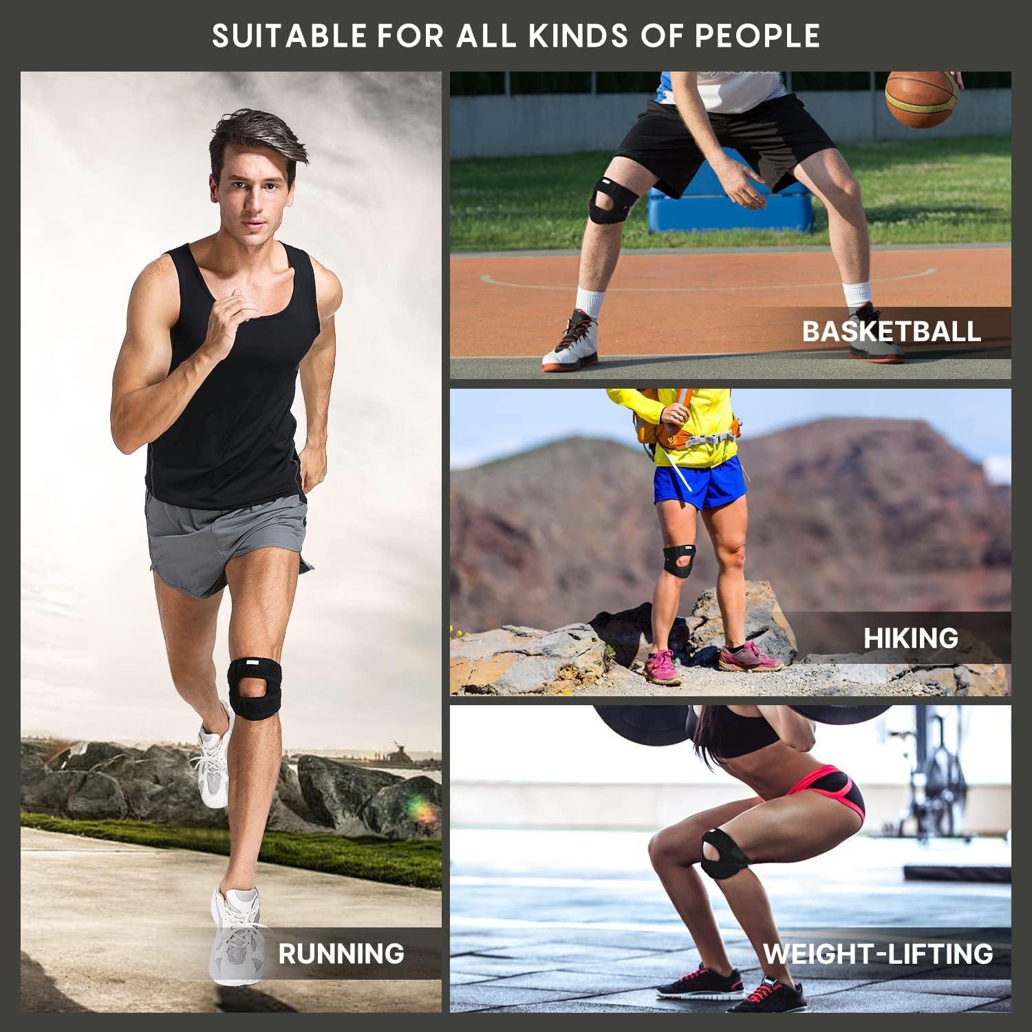 Faja de Rodilla Fit Geno Patelar para Alivio de Dolor - Mediana