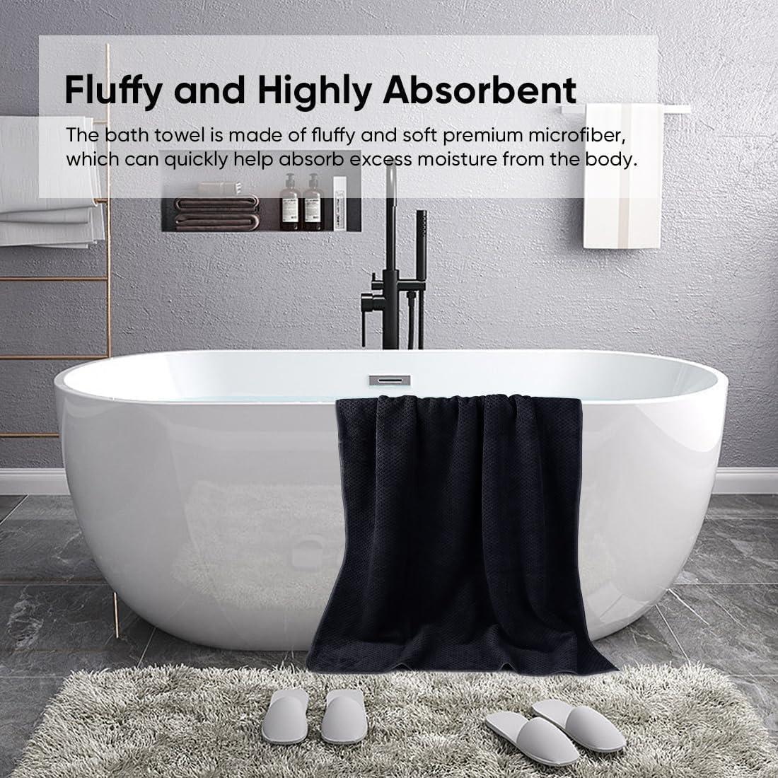 HOMEXCEL Toallas de Baño Ultra Suaves Paquete de 2 178x89cm