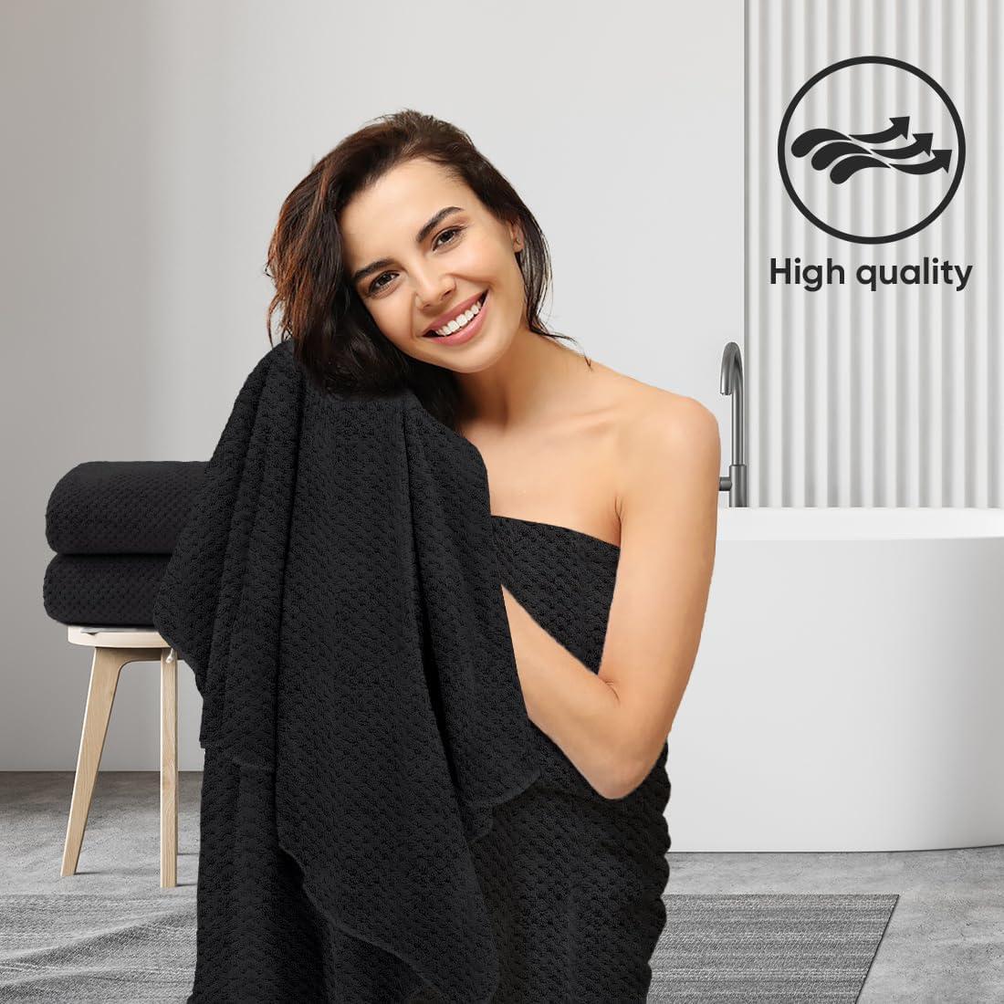 HOMEXCEL Toallas de Baño Ultra Suaves Paquete de 2 178x89cm