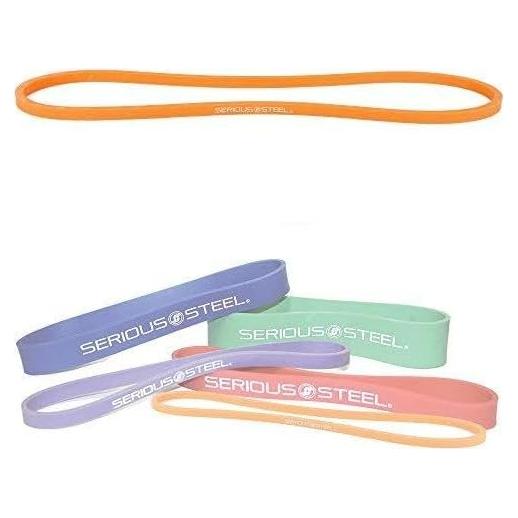 Banda de Resistencia Serious Steel Fitness 30.48 cm Naranja 6.8 kg