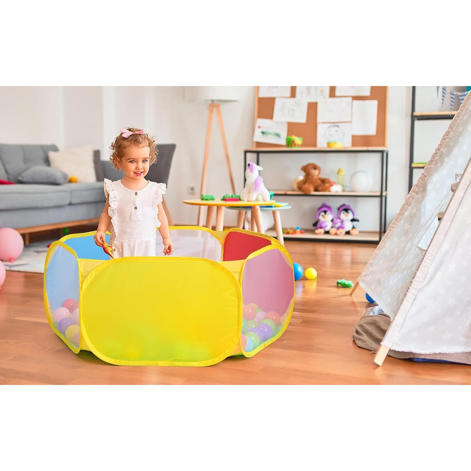 Pozo de Bolas Eocolz para Niños 100x100cm Interior Exterior