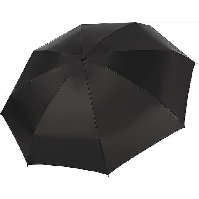 Paraguas Plegable Automático Noori Bros Negro Resistente al Viento