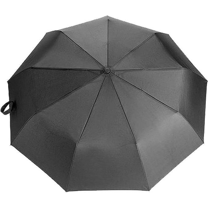Paraguas Plegable Automático Noori Bros Negro Resistente al Viento