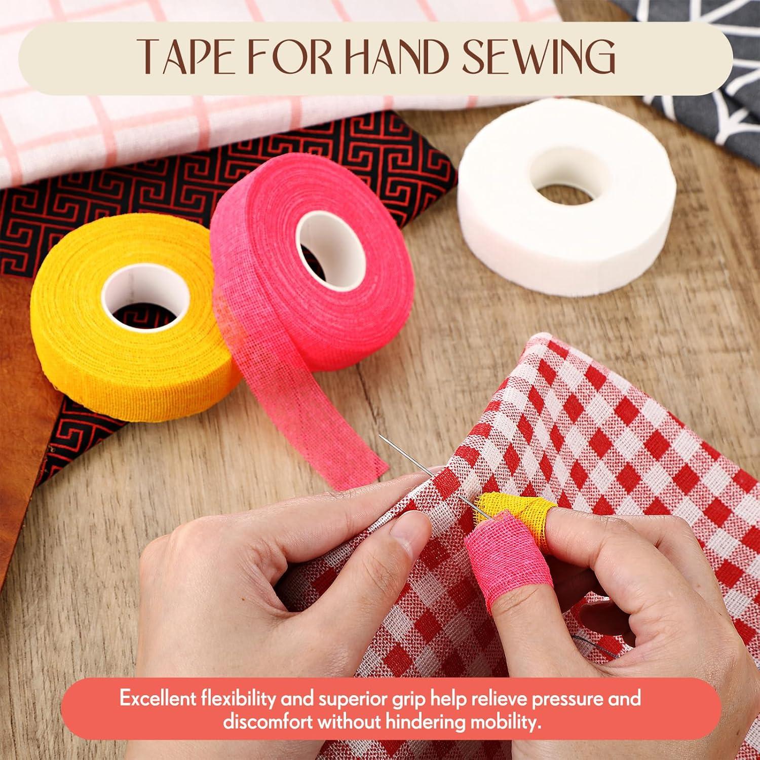 Cinta de Dedal Threlaco 3 Pack Protección para Coser