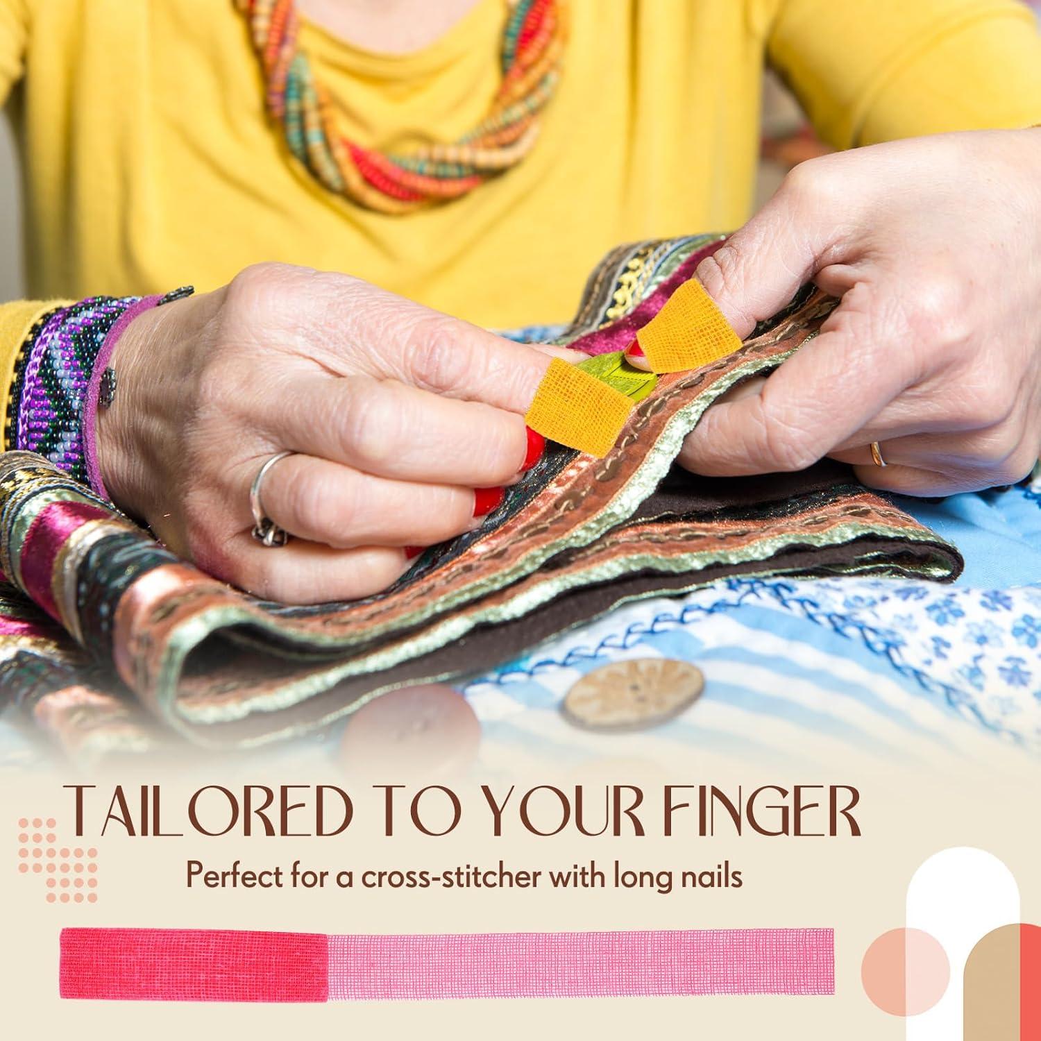 Cinta de Dedal Threlaco 3 Pack Protección para Coser