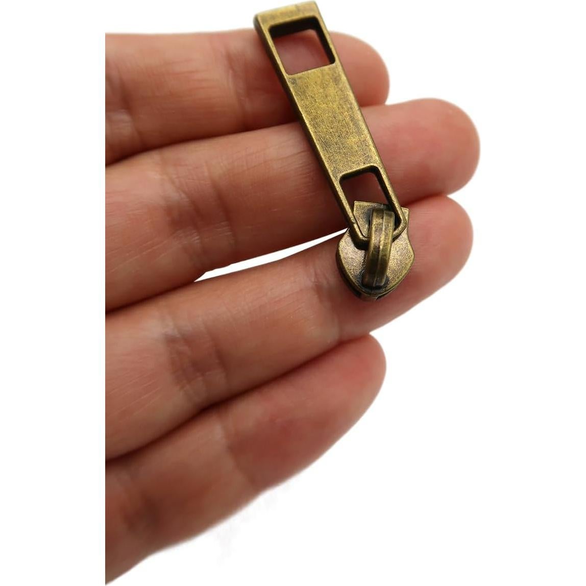 Deslizadores de Cremallera Pesados HOLSHUN #5 Bronce Antiguo 30pcs
