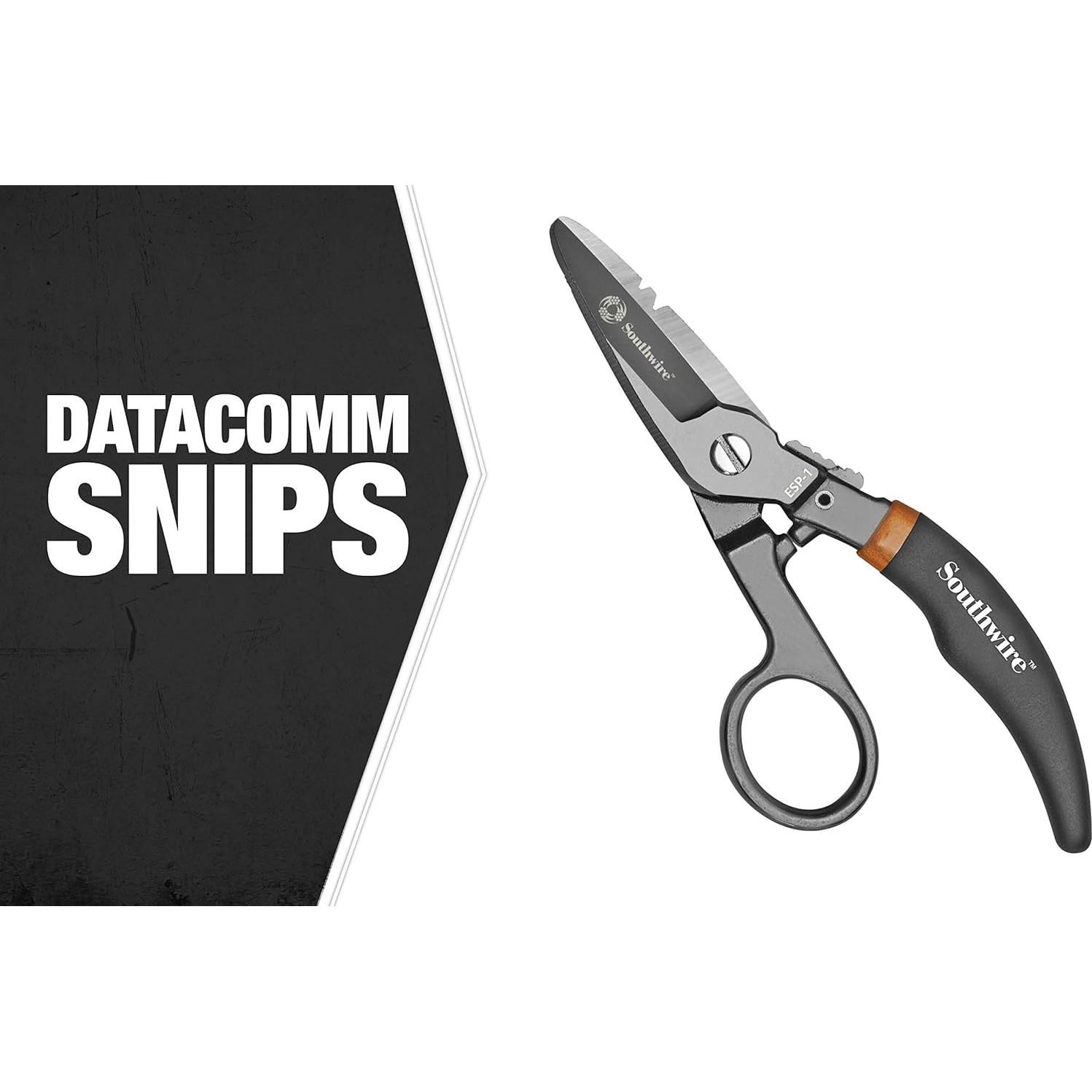 Tijeras de Electricista Southwire ESP-1 con Cuchilla Serrada