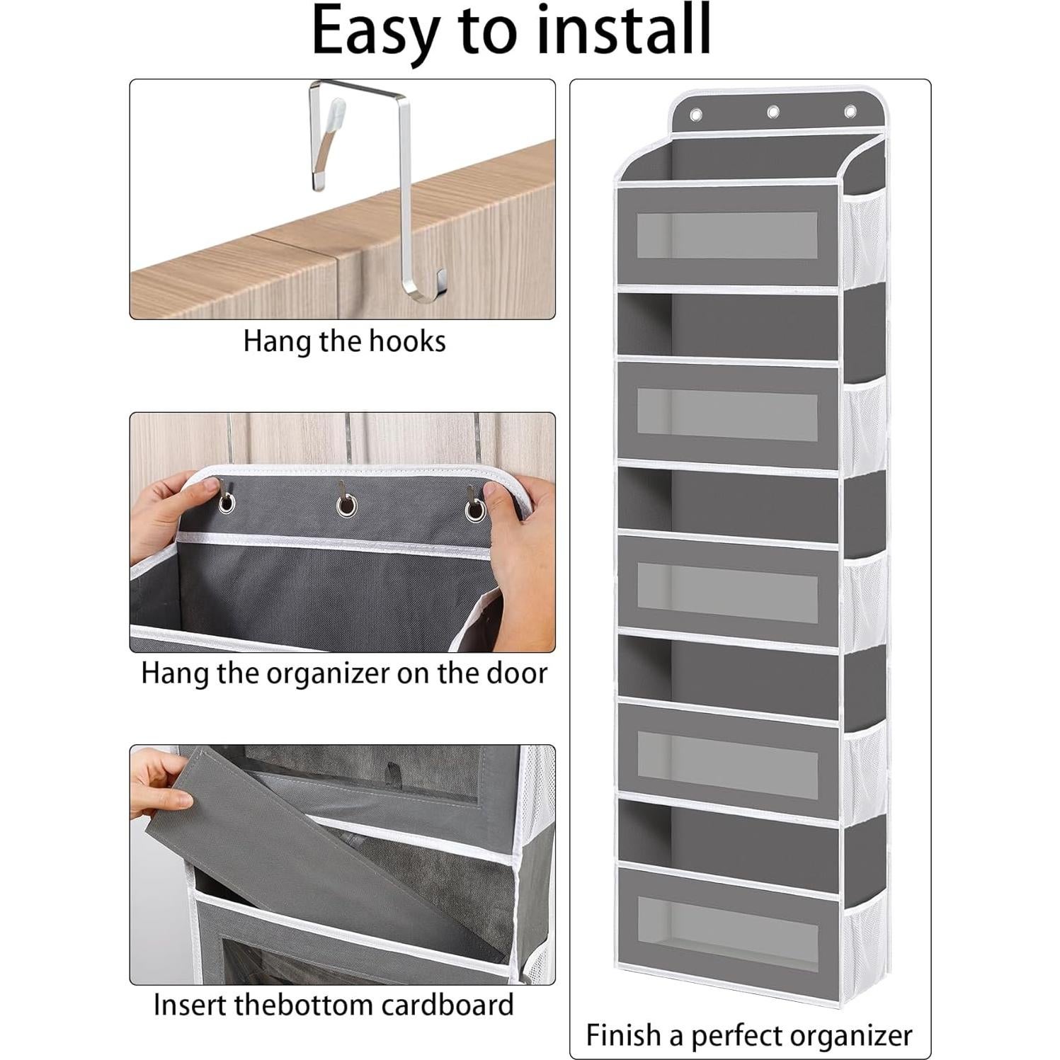 Organizador Colgante sobre la Puerta KYEVIS 5 Estantes 20 kg