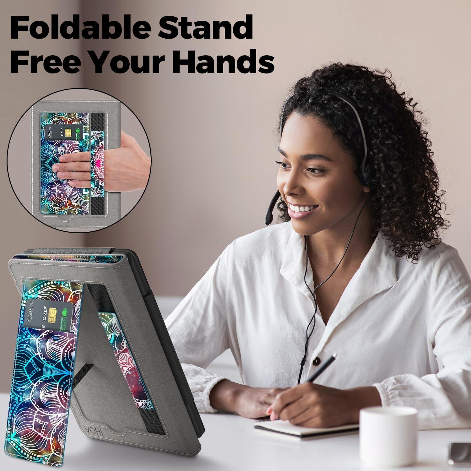 Funda VORI para Kindle Paperwhite 6.8" Mandala Floral