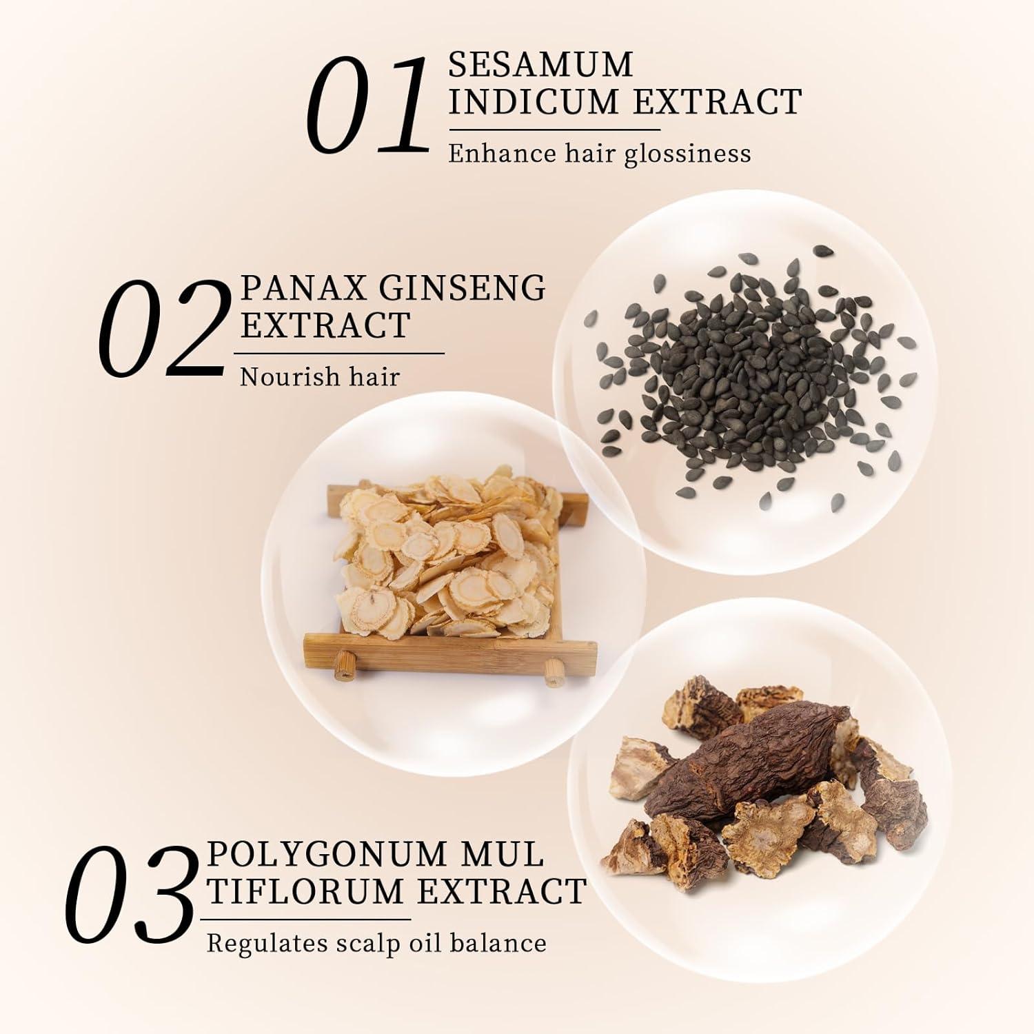 Stick Tinte para Cabello Canoso TAEERY Negro 20g x2