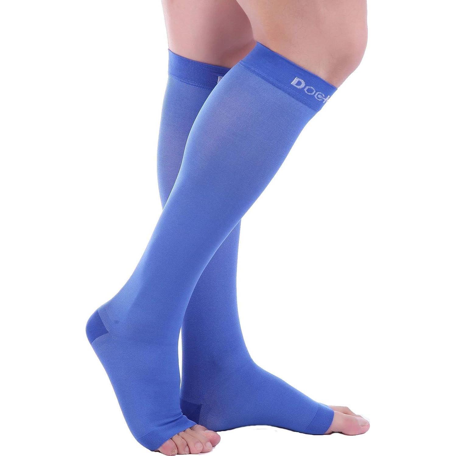 Calcetines de Compresión Abiertos Doc Miller 20-30 mmHg Unisex