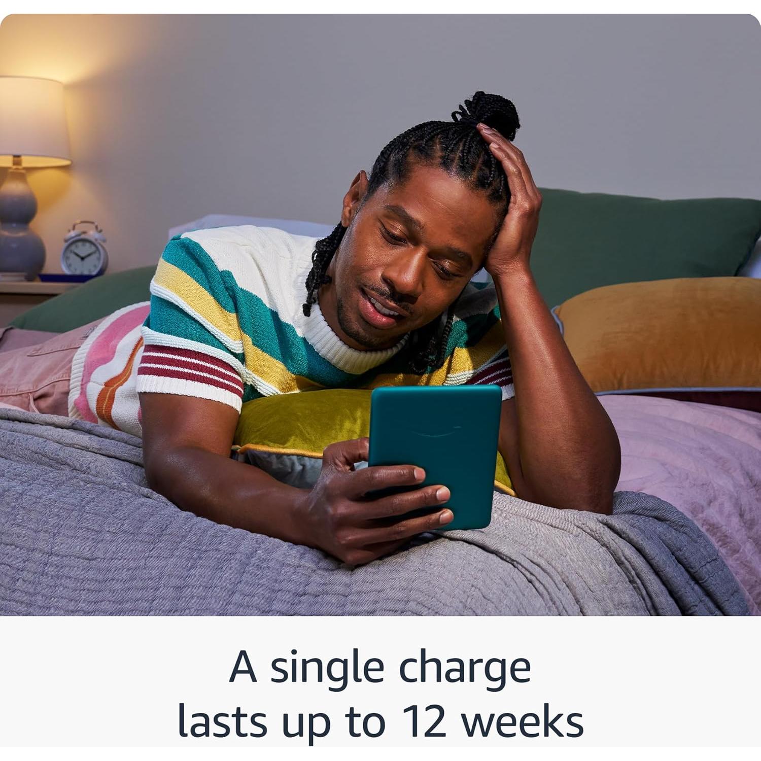 Amazon Kindle Paperwhite 16GB (newest model) – Our fastest Kindle ever, with new 7" glare-free display and weeks of battery life – Black