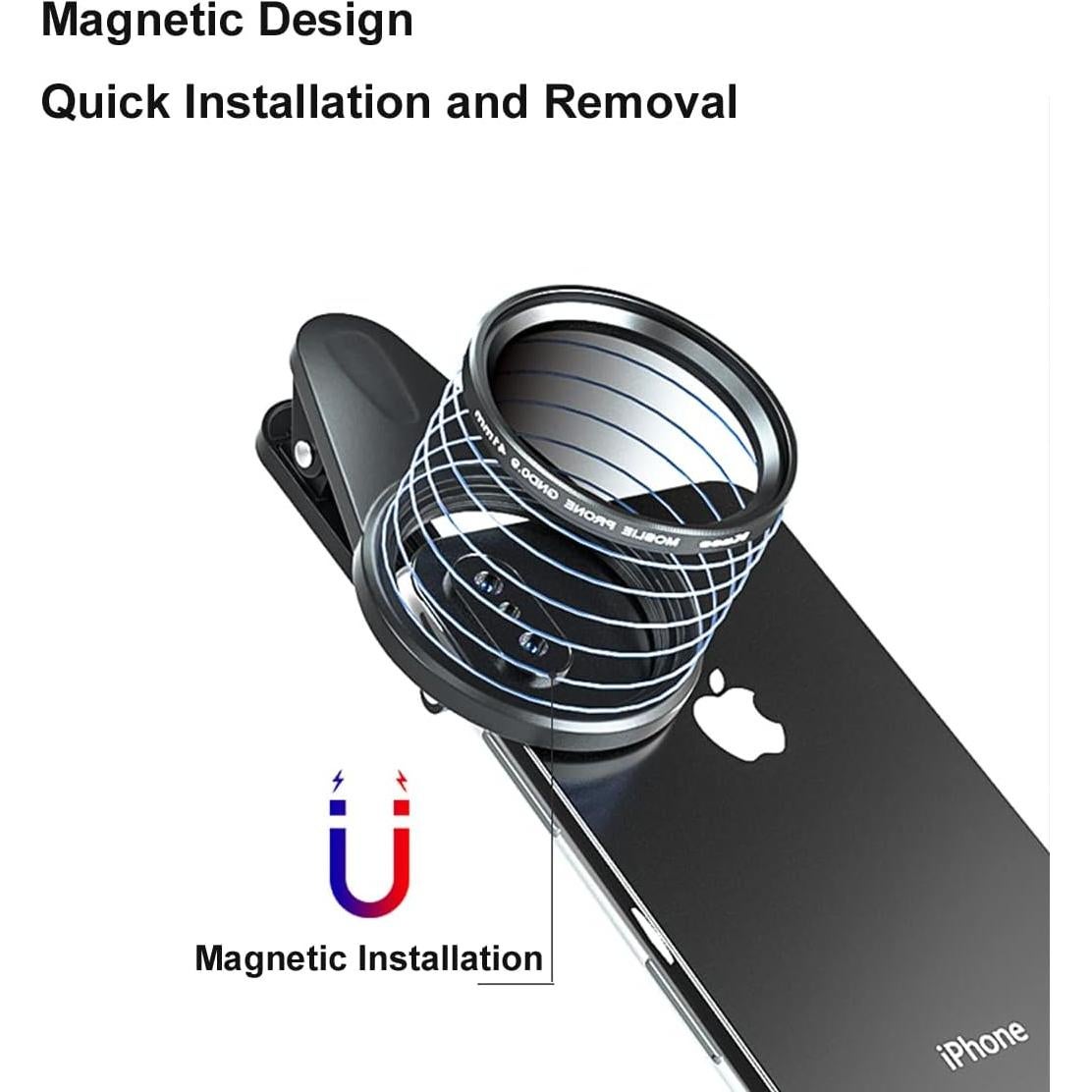 Filtro CPL Magnético Kase 41mm para Teléfonos Móviles